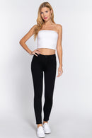 Pantalon Legging Ajustados de Tiro Alto