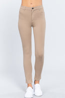 Pantalon Legging Ajustados de Tiro Alto