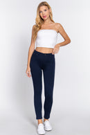 Pantalon Legging Ajustados de Tiro Alto
