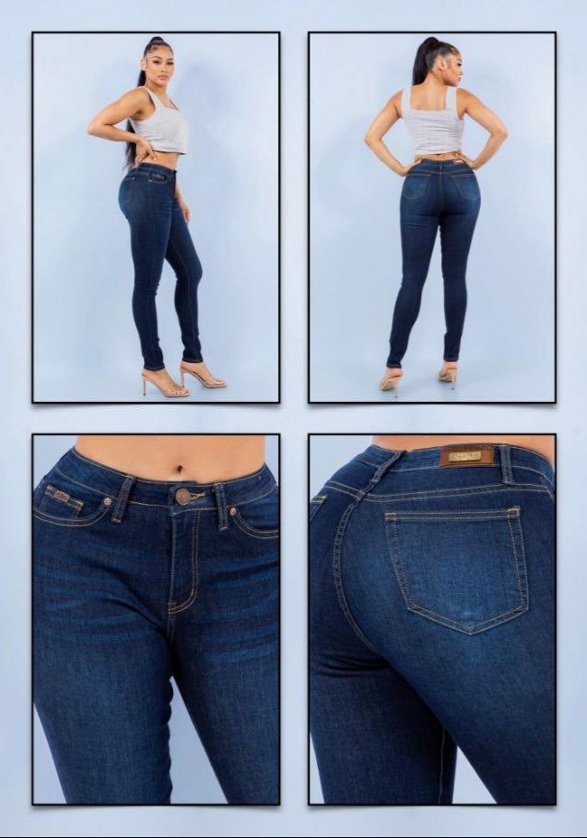 Pantalon Skinny de Mezclilla