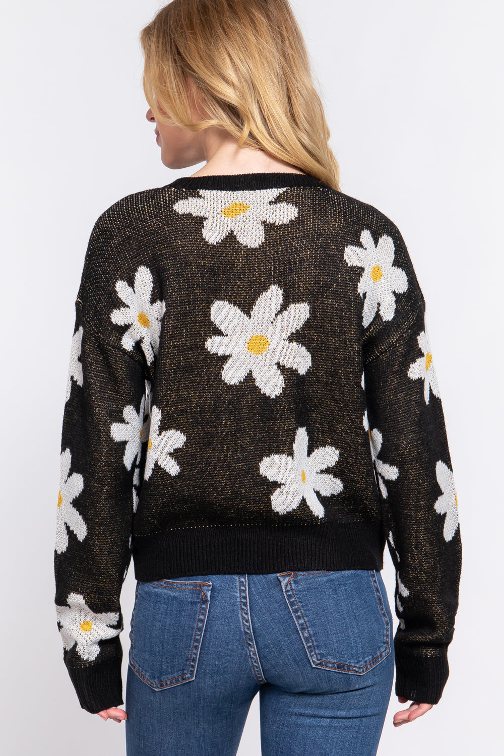 Sueter Diseño de Flores Casual