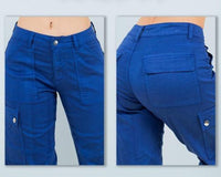 Pantalon Cargo Azul Marino