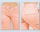 Pantalon Cargo Color Melon
