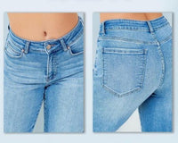 Pantalon Recto de Mezclilla