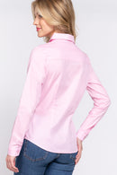 Camisa de Manga Larga con Botones