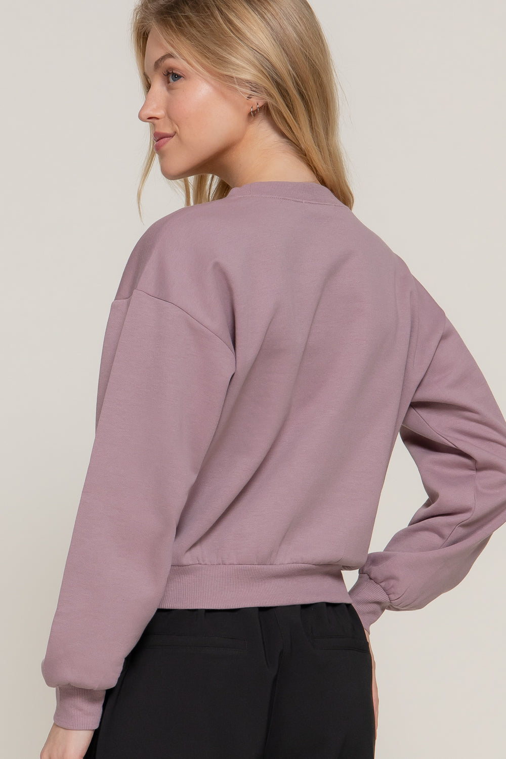Sudadera Básica Manga Larga con Resorte