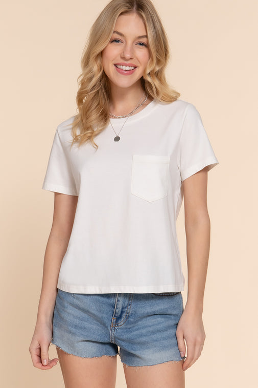 Blusa Basica de Manga Corta