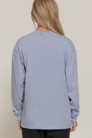 Blusa Básica Blanca Manga Larga