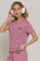 Playera Casual California Estilo Noventero