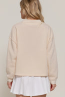 Sudadera Casual Los Angeles con Cuello Peter Pan